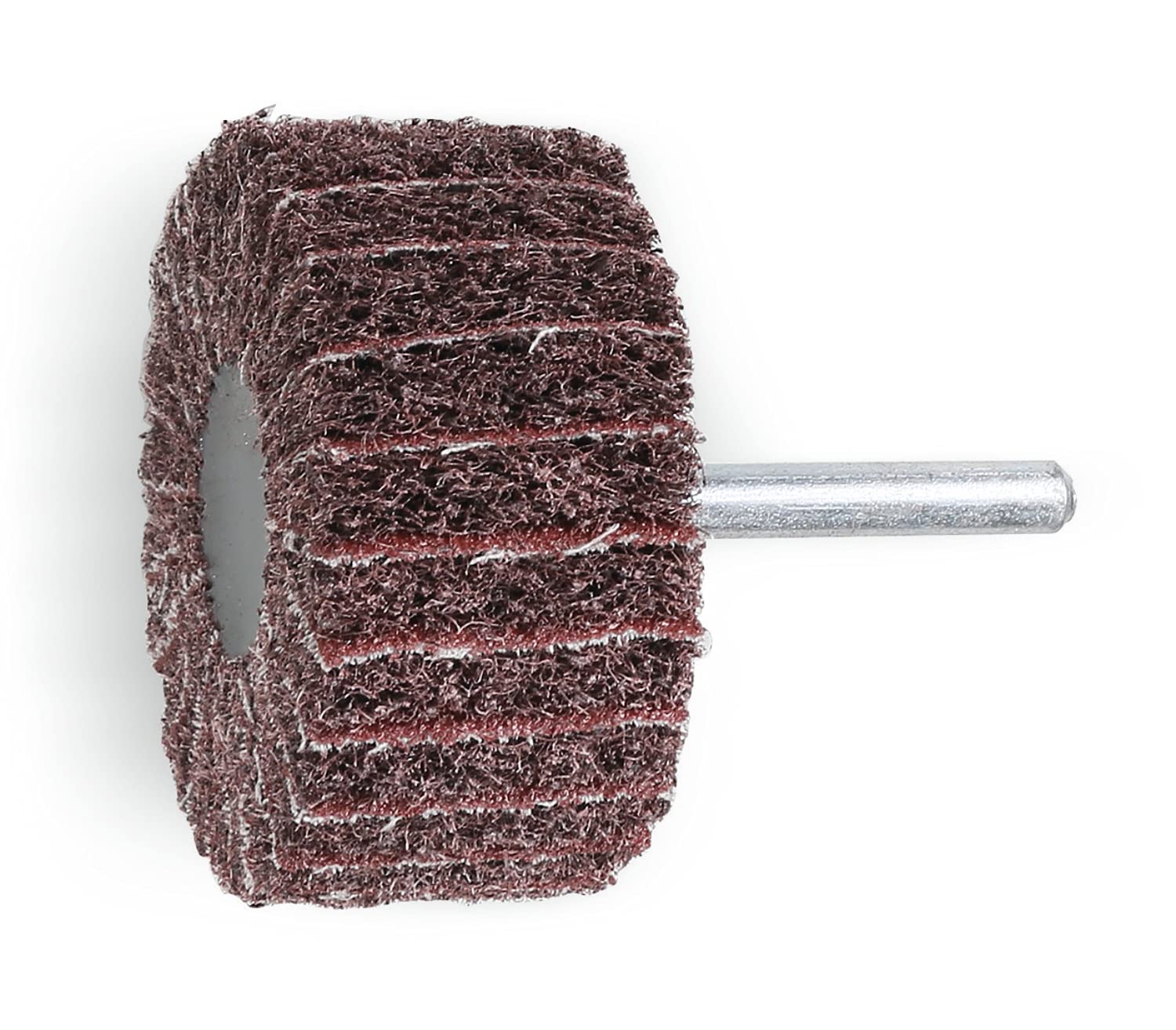 HOLEX - Spazzole Lamellari In Tessuto Abrasivo Con Gambo Tessuto  SiC Medio ⌀ Testa X Larghezza Testa 40x20 Mm - 8