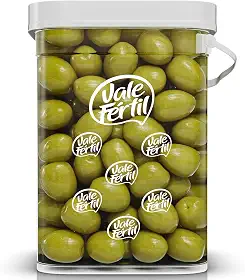 Azeitona Verde Gordal 70/90 em Conserva Vale Fértil Balde 2kg