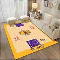 ☆新品☆ NBA レイカーズ　lakers ラグ　インテリア　絨毯　バスケ ☆新品☆ NBA レイカーズlakers ラグインテリア絨毯バスケ