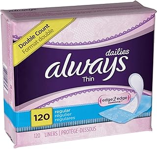 Always Thin, Unscented 120 ea (Pack of 5)
