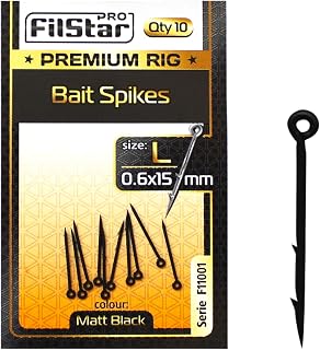 Bait Spikes 0,6x15mm, Boilienadel 10er-Set