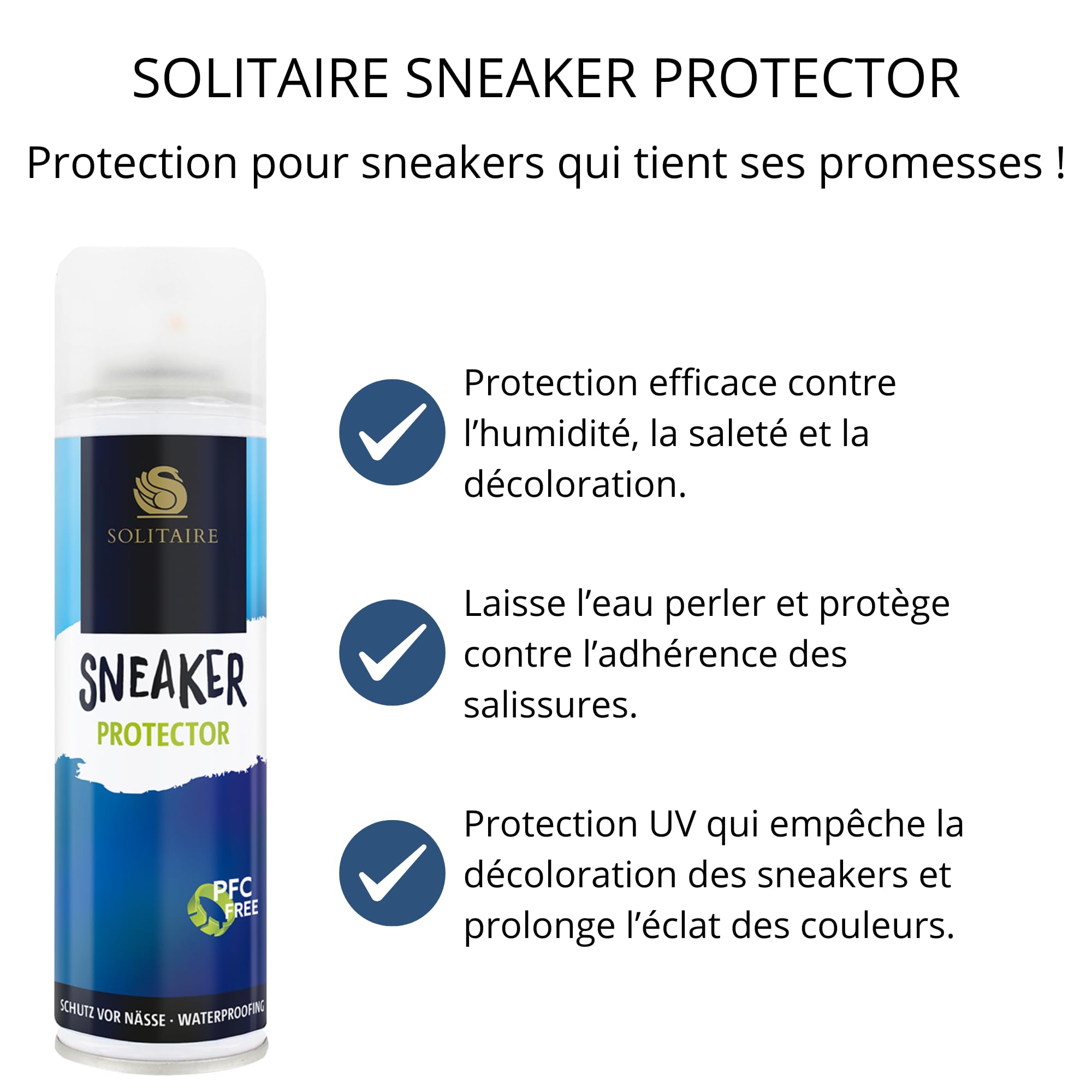 Image secondaire de Spray Imperméabilisant Chaussures Solitaire - Protection Durable 250 ml