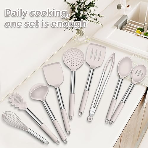 Miniatura 7 de HaWare Juego de utensilios de cocina de 9 piezas (caqui)