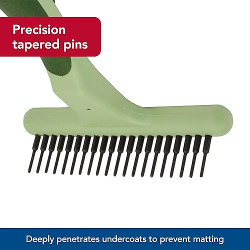 Miniatura 3 de Rastrillo Safari de dientes largos Coastal Pet, diseñado para razas de perro con pelaje medio