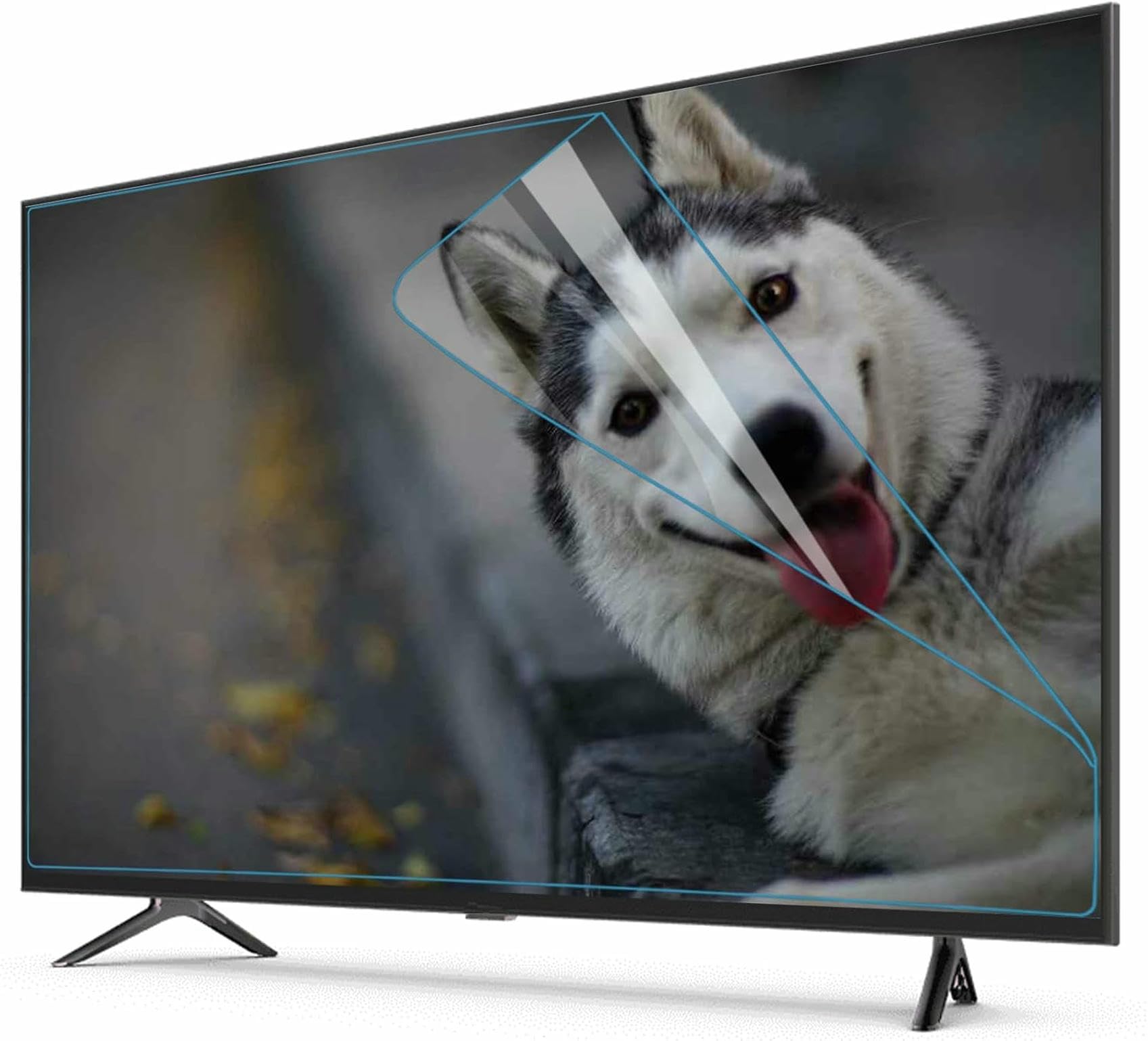 Protecteur d'écran TV mat 37-40 pouces anti lumière bleue et film anti-éblouissement gelé LCD