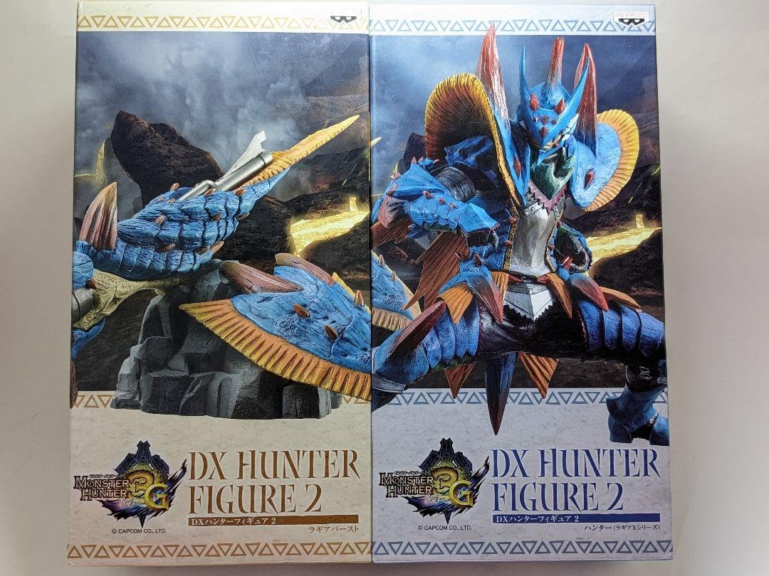 【2点セット】 DX HUNTER FIGURE 2 モンスター ハンター Amazon | . モンハン DXハンターフィギュア2 ラギアバースト PT