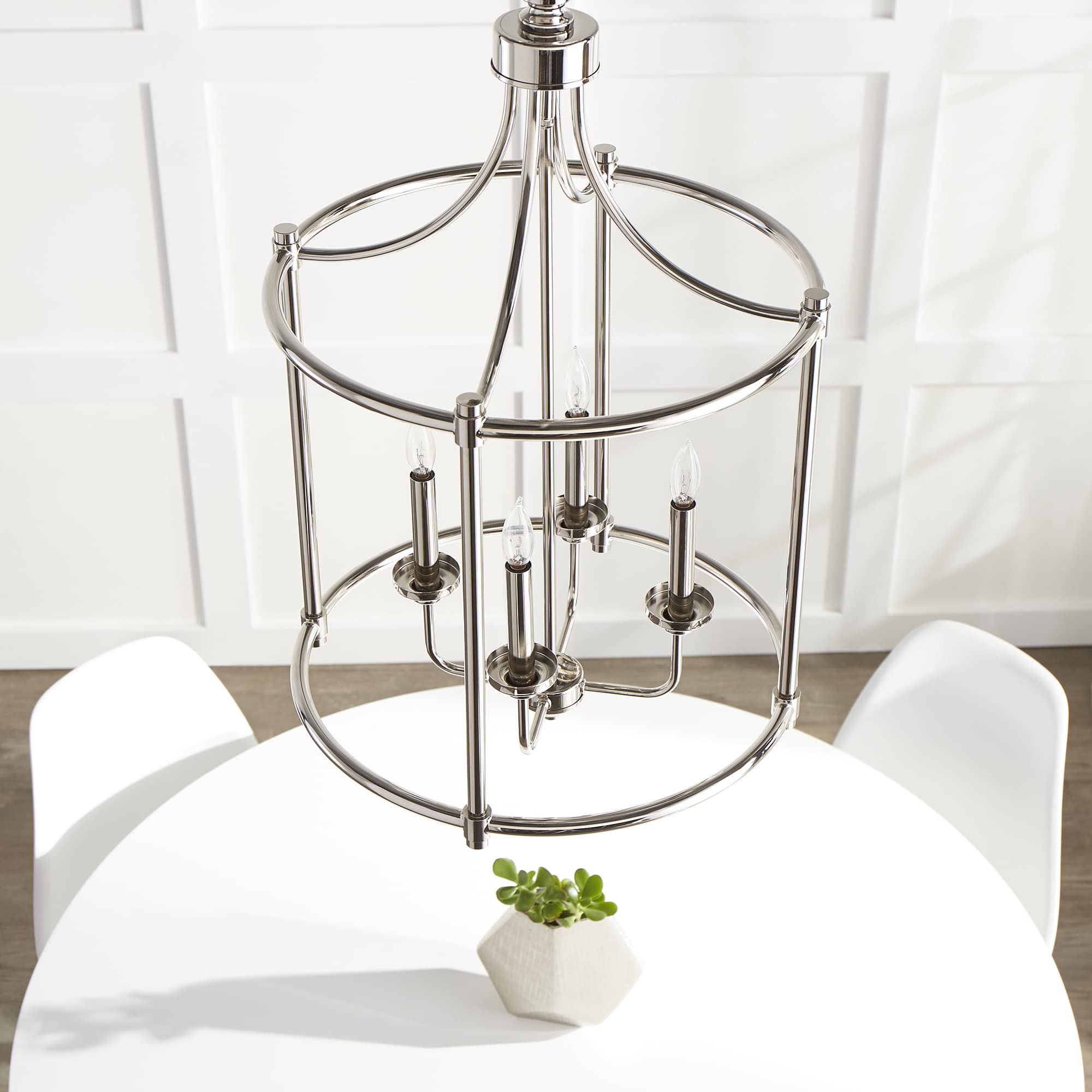 Quorum 6822-4-86 Transitional Four Light Entry Pendant from