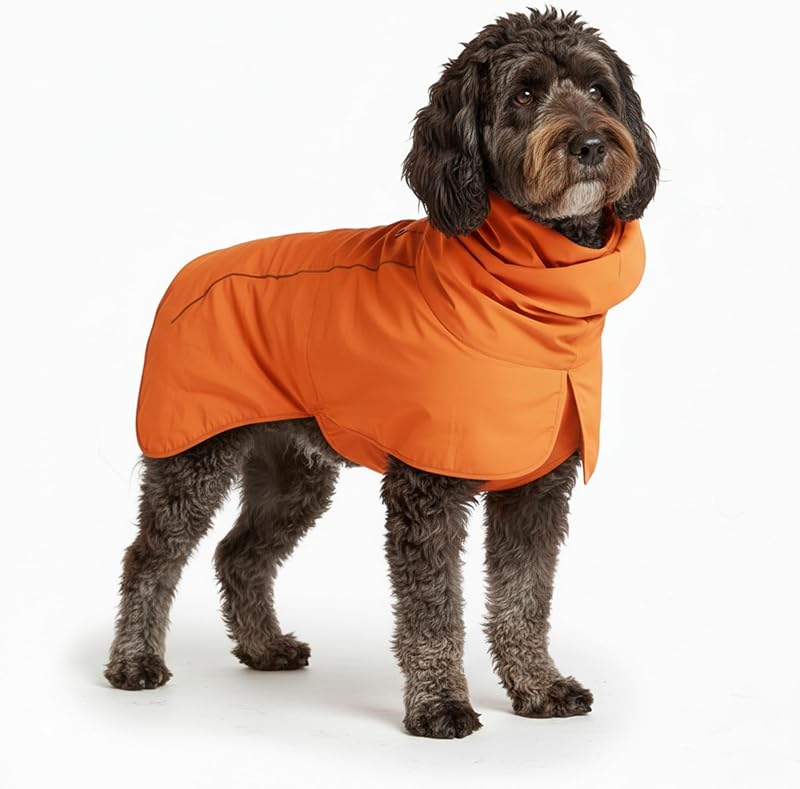 Capa de Chuva para Cães Spark Paws com Capuz, Impermeável e com Cobertura Completa DR233015