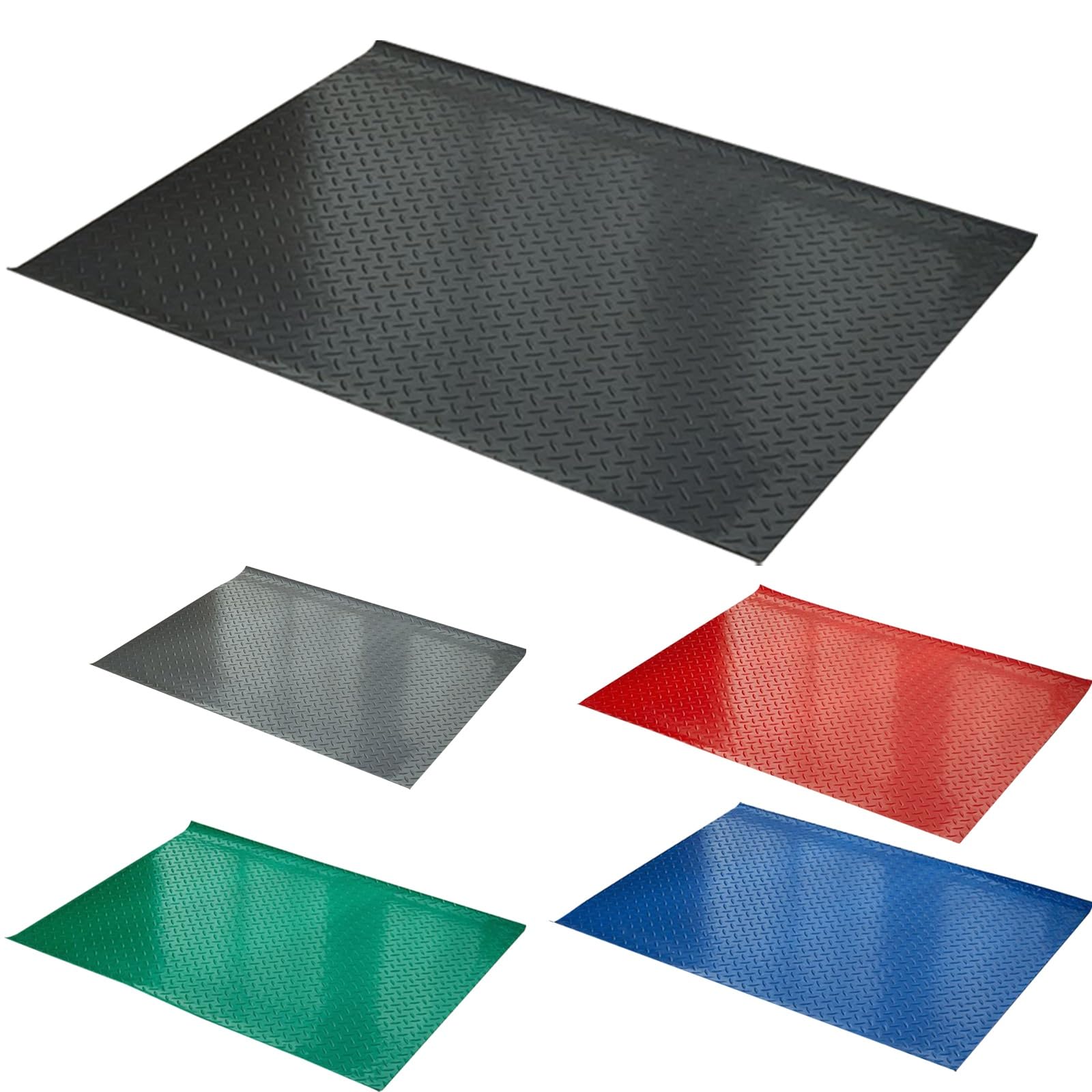 Alfombra de suelo de PVC antiestática para evitar resbalones y manchas de grasa