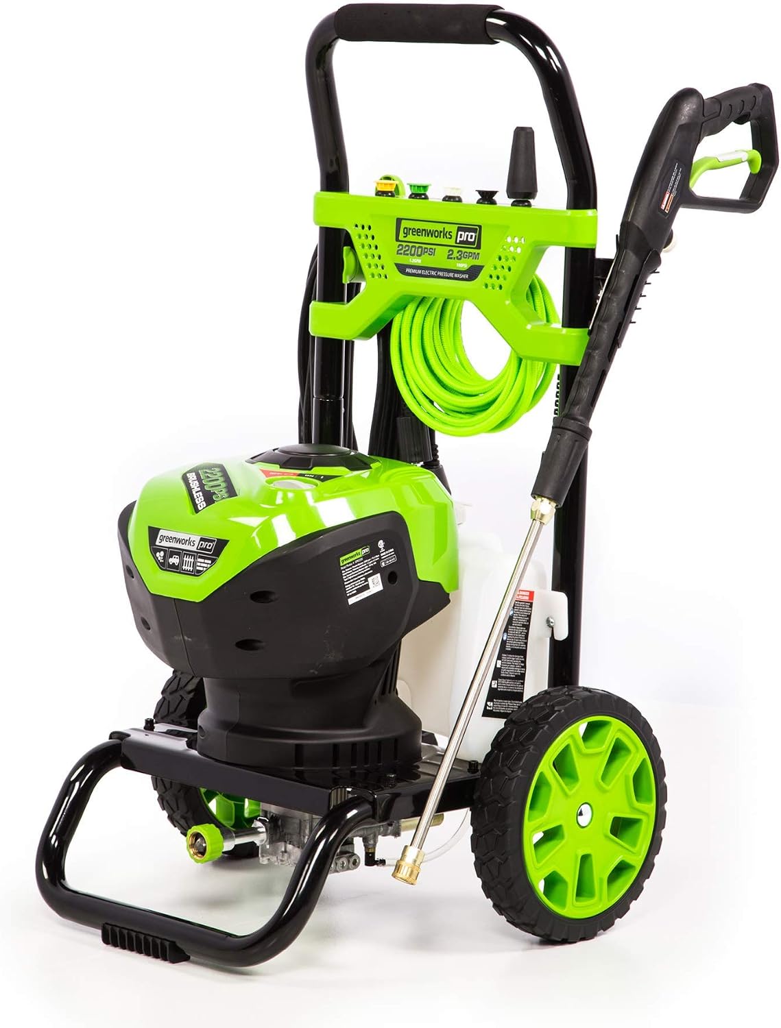 Greenworks Pro 2200 PSI 2.3-Gallon-GPM 