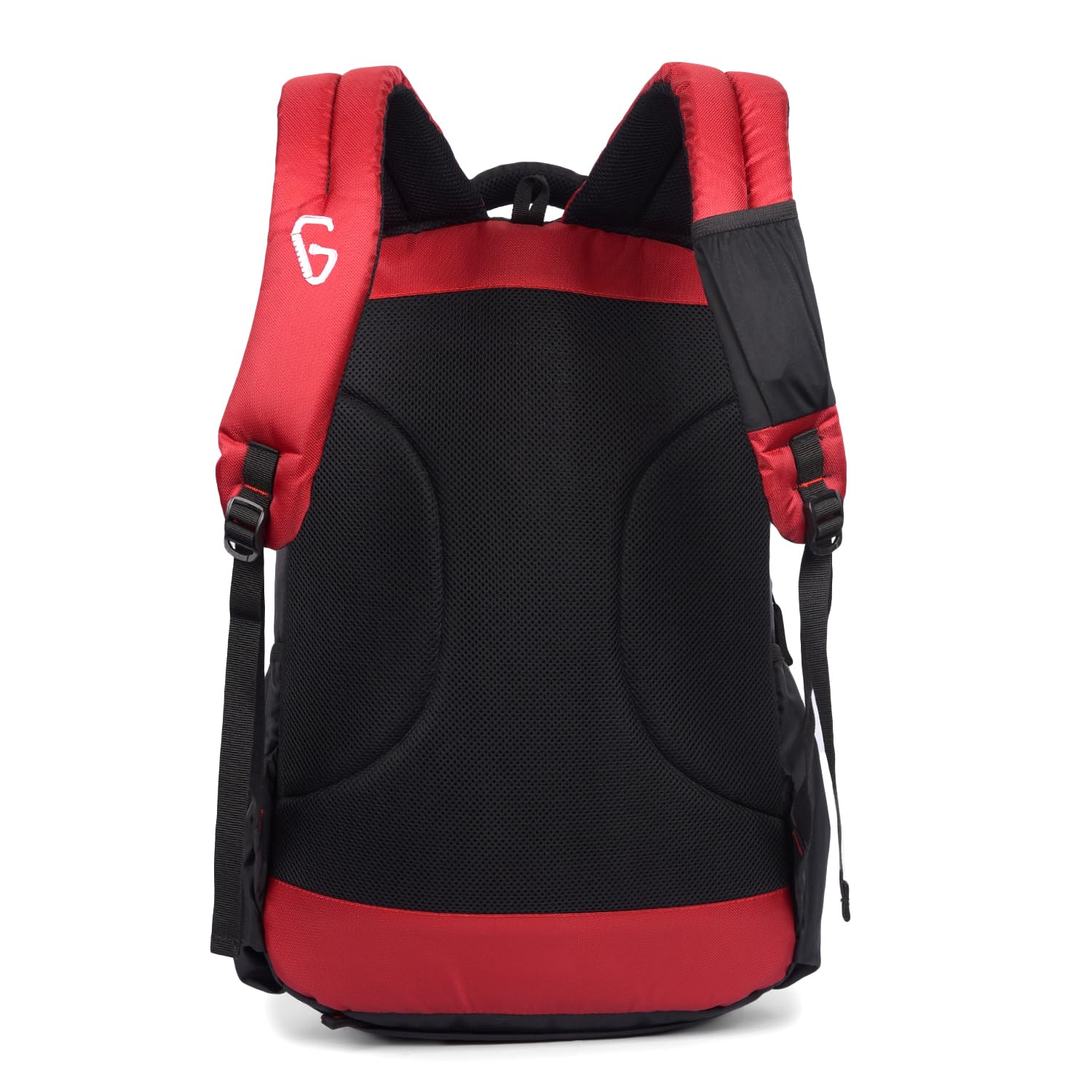 GREENLANDS Torpedo office Backpack– 35 Ltr Capacity | 17 Inch Laptop |Water-Resistant Bag | Padded & Adjustable Strap | Men & Women For Business Professionals & College Students - Red 4