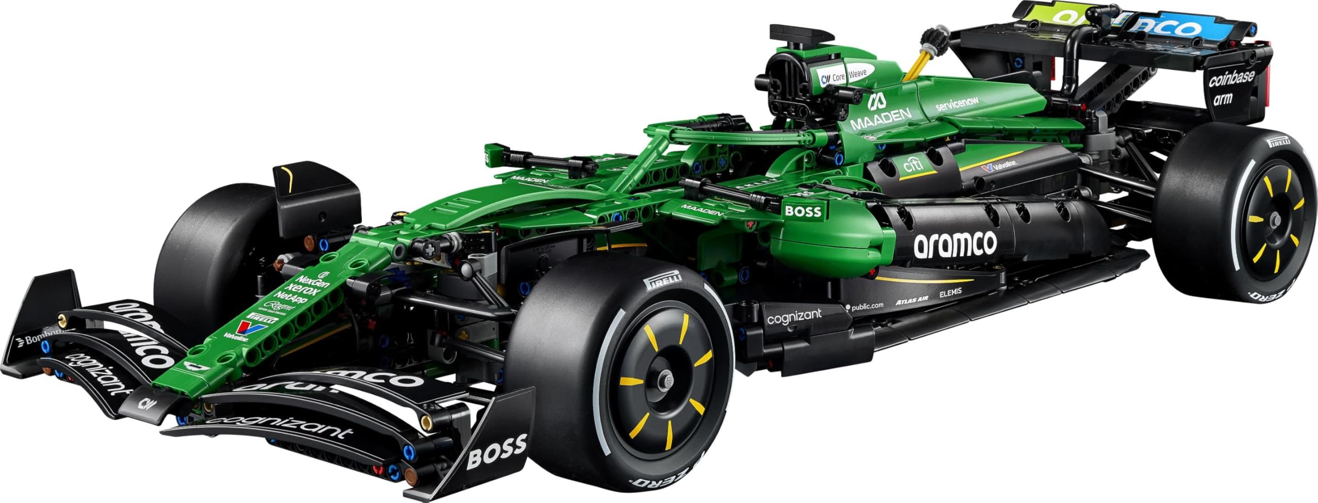 LEGO Technic Auto F1 Aston Martin Aramco AMR24 - Kit di Modellismo per Adulti - Collezione Formula 1 con Motore V6, DRS e Sospensioni - Regalo per i Fan delle Corse e degli Sport Motoristici - 42240