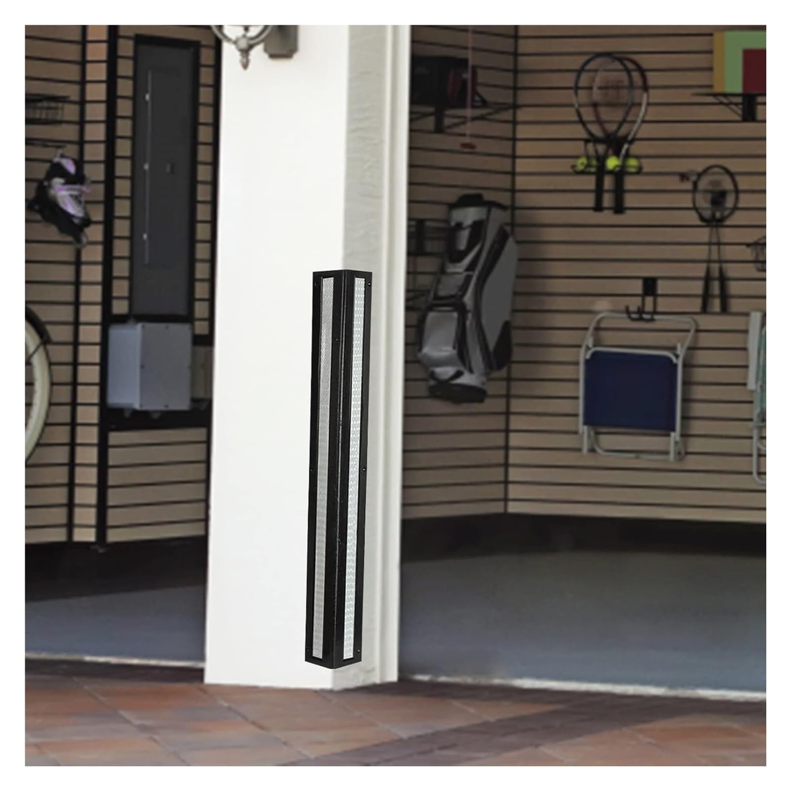Protector De Esquina De Pared De Goma, Protector De Pared De Garaje, Columna De Goma En Forma De L para Garajes Y Aparcamientos, Protector De Esquina De Pared R(2 Piezas - 40 Cm)