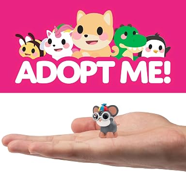 Adopt Me! Mystery Pets Blind Box Eggs Assortment 3 Pack - Series 4 - Limited Virtual Item Game Code - Collectible Mini Animal Toy Figure, Styles May Vary - Gift for Kids, Girls, Boys-6 Years and Up