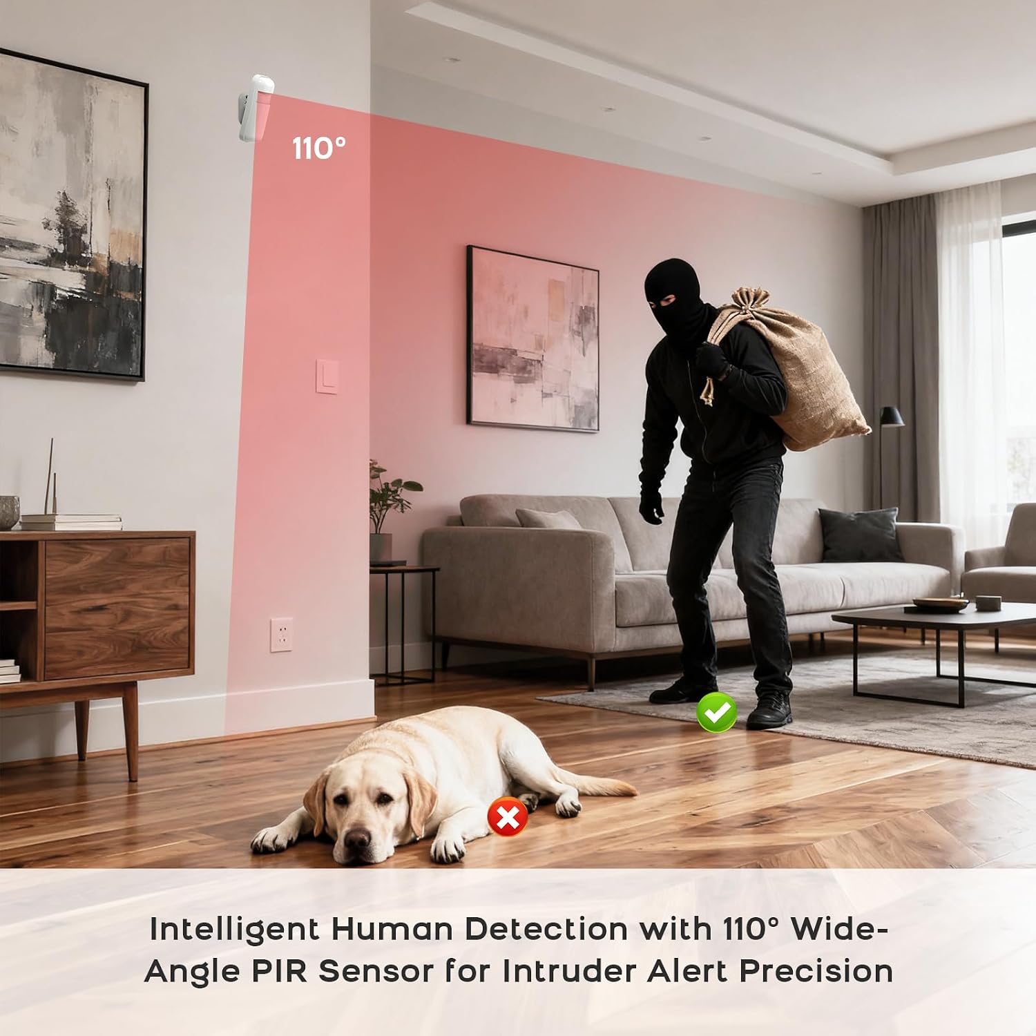 2026 Alarm System for Home Security,20 Piece DIY Home Alarm System with Smart Life or Tuya App Real-Time Alert,SOS Button,Remote,Compatible with Alexa and Google NO Monthly Fees,Easy to Install