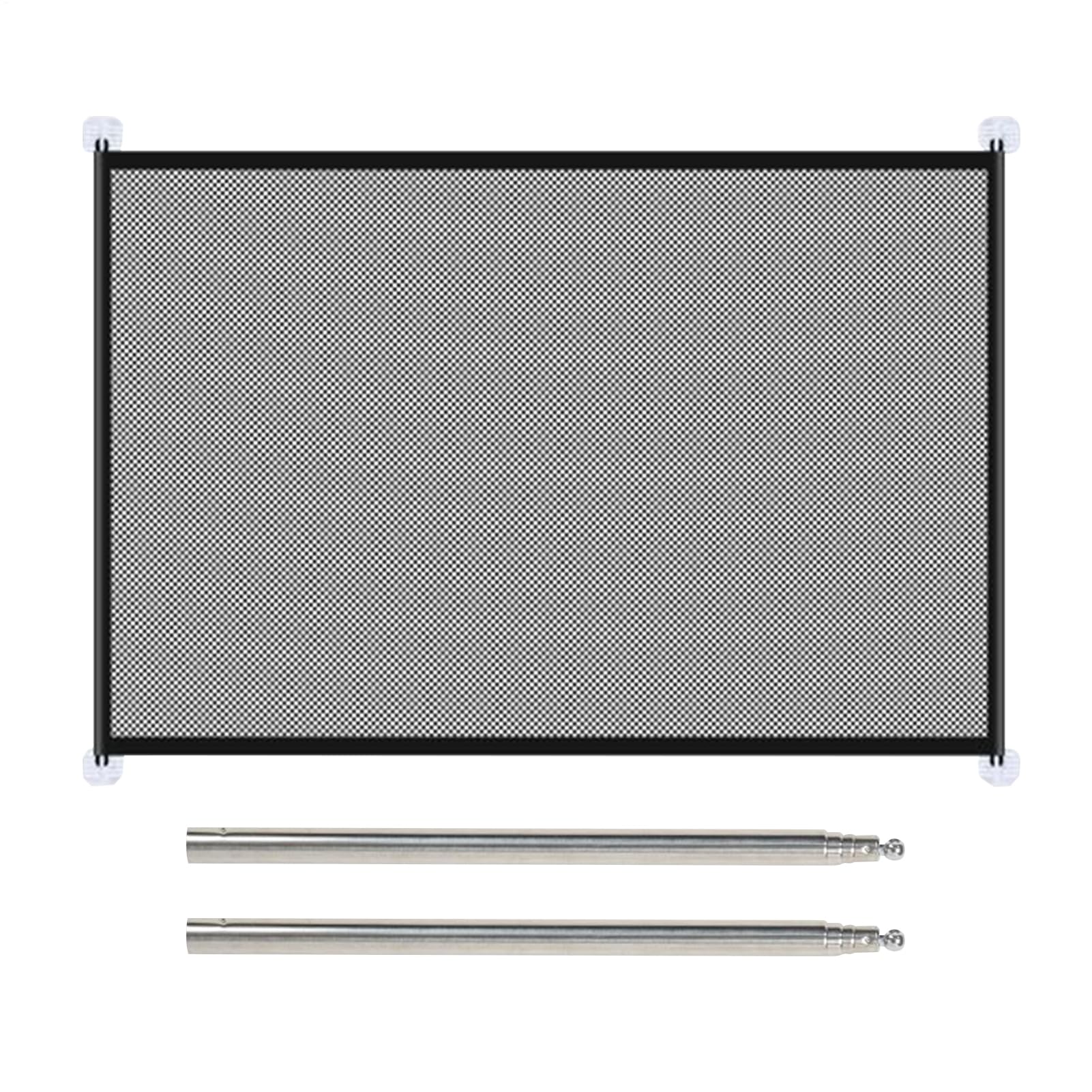 Dog Fence | Folding No-Assembly Dog Door Barrier - Adjustable Tall Enclosure for Medium Small Kitten Room Living Room Doggy Bedroom Kitchen Bathroom Sofa Stairs Doorways