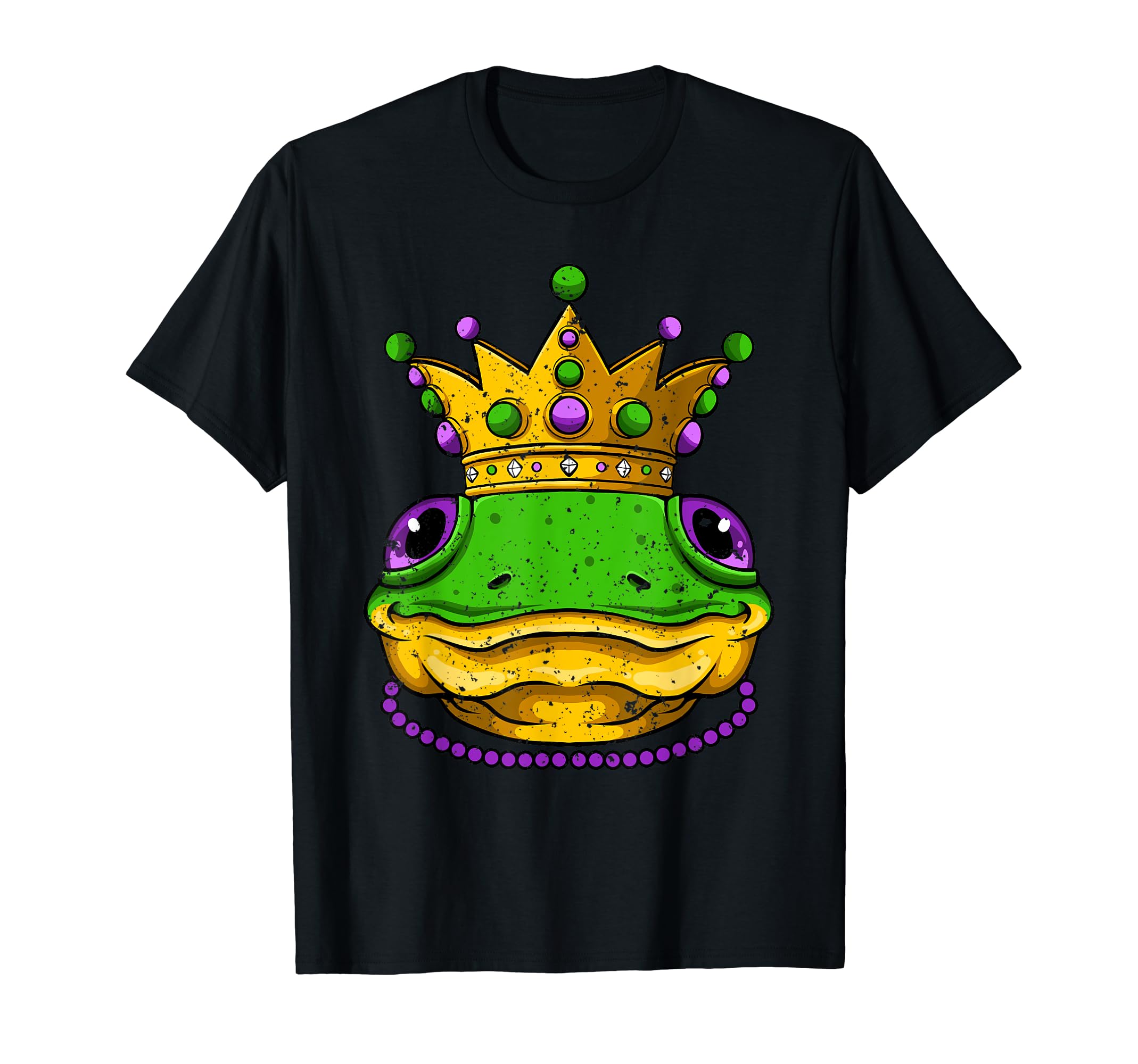 Mardi Gras Shirts Jester Frog Men Women KidsJester Frog King Mardi Gras Animal Carnival Parade Party T-Shirt