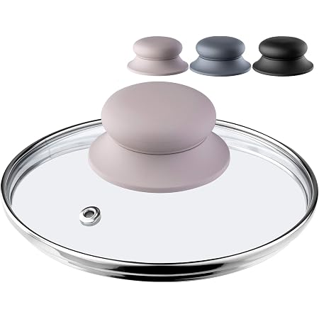 Couvercle En Verre Kadax - Poignée Froide - Universal 16 Cm Pour Casserole Et Poêle