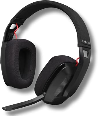 THE G-LAB – Korp Platinium – Cuffie gaming wireless Tripla Modalità: Bluetooth, 2.4GHz e cablato. – Cuffie PS5 /PS4/PC/Androïd/IOS – Audio Stereo di Alta Qualità, Bassa Latenza, Durata 45h – Nuovo