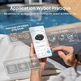 WYBOT (Nouveau Modèle) Robot Piscine sans Fil C2 Vision-A avec caméra IA, Filtration Ultra-Fine, Forte Aspiration, Nettoyage Fond/parois & Ligne d’Eau, Navigation Intelligente – NoirVertProfond - 8
