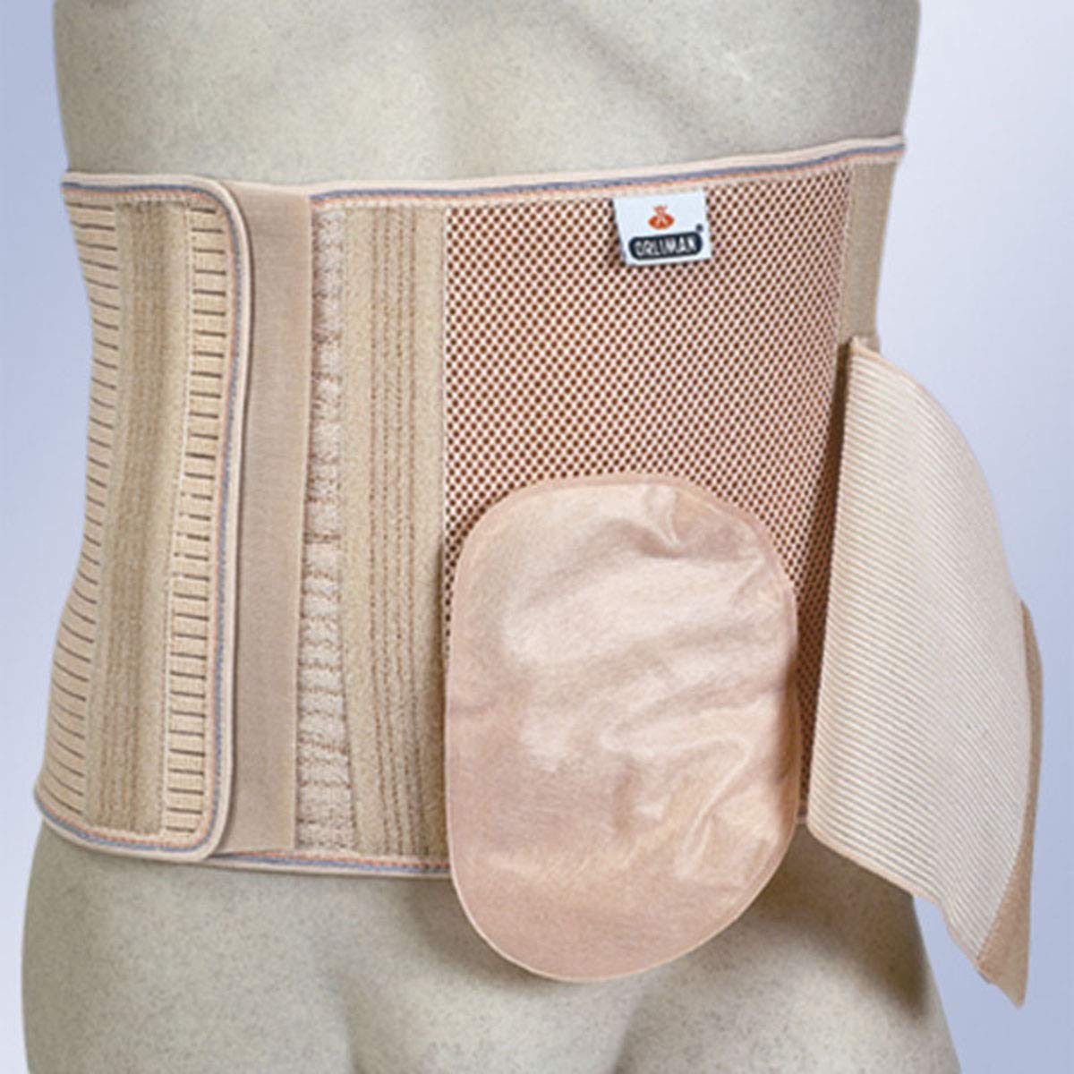 Faja abdominal para ostomizados con orificio Orliman COL-165