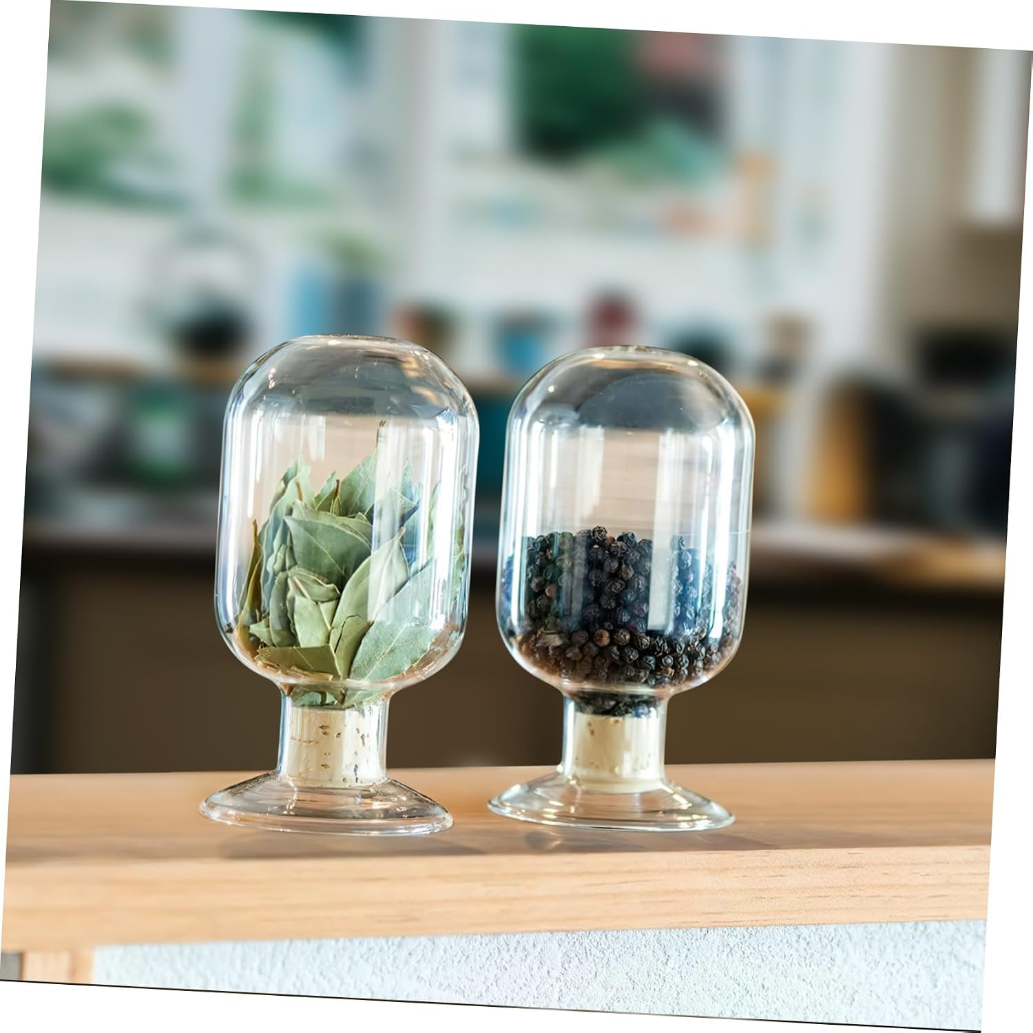 Hemobllo Transparent Glass Match Storage Bottle Round Display Jar for Experiments and Apothecary Use Lightweight Container for Laboratory Home and Educational Purposes