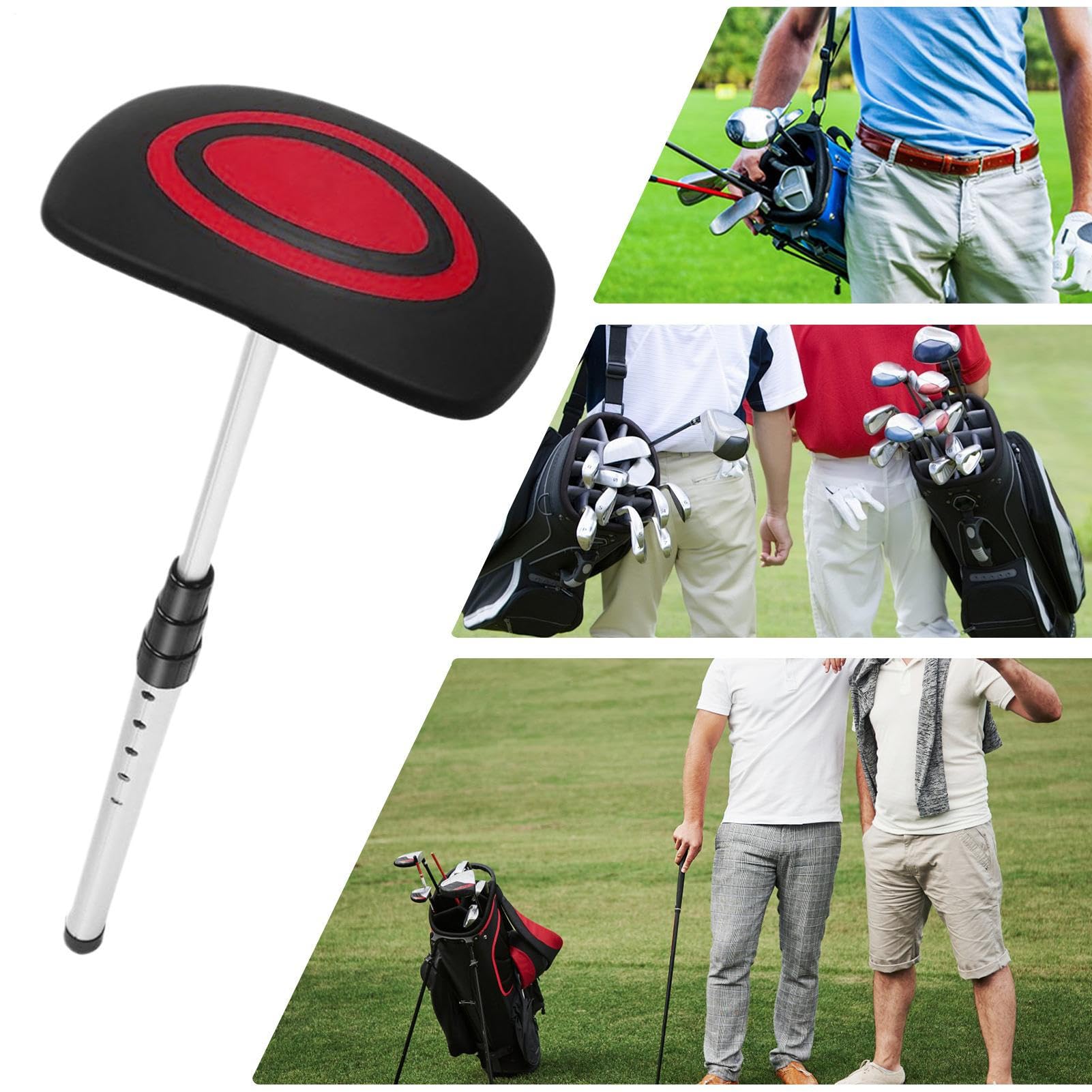 Golfs Travel Bag, Halterung Pole, verstellbar, Aluminium Shock Resistant Stick mit Top Cover, Protective Storage Gear for Sportsman Men Women Outdoor Transport, 19.69-51.97 Zoll