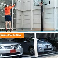 Vista 2 de Almohadilla de seguridad resistente para postes redondos de 3 a 5 pulgadas, impermeable y duradera, garaje, sótano, almohadilla de seguridad