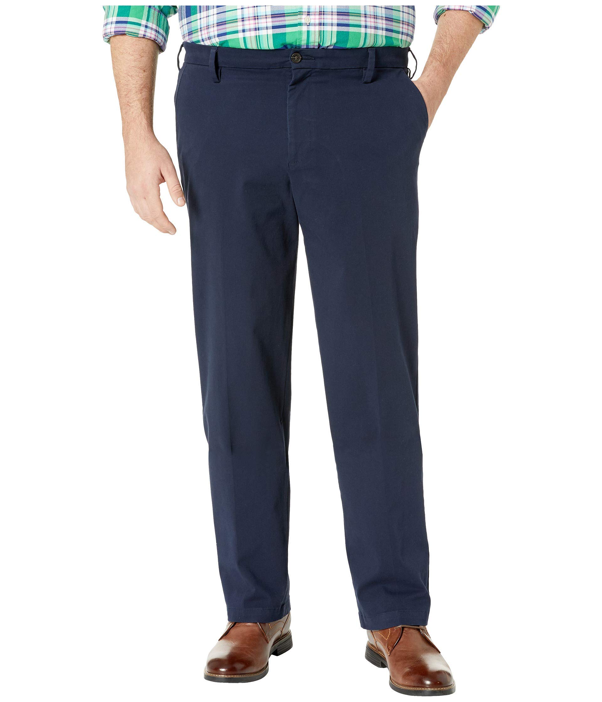Dockers Men's Slim Fit Ultimate Chino with Smart 360 Flex, Pembroke, 36W x 32L, Pembroke, Large