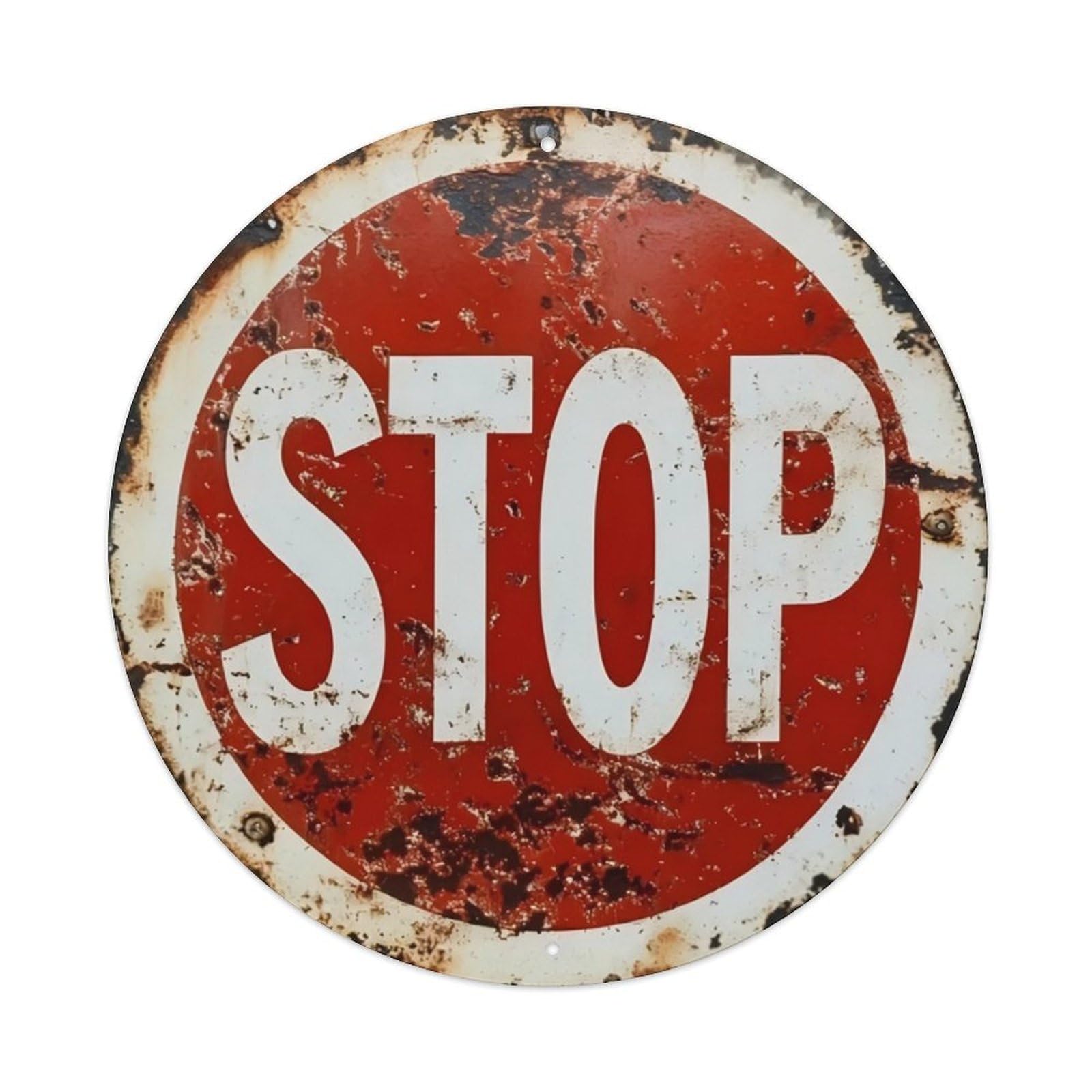 Stop Aluminium Sign 20x20cm