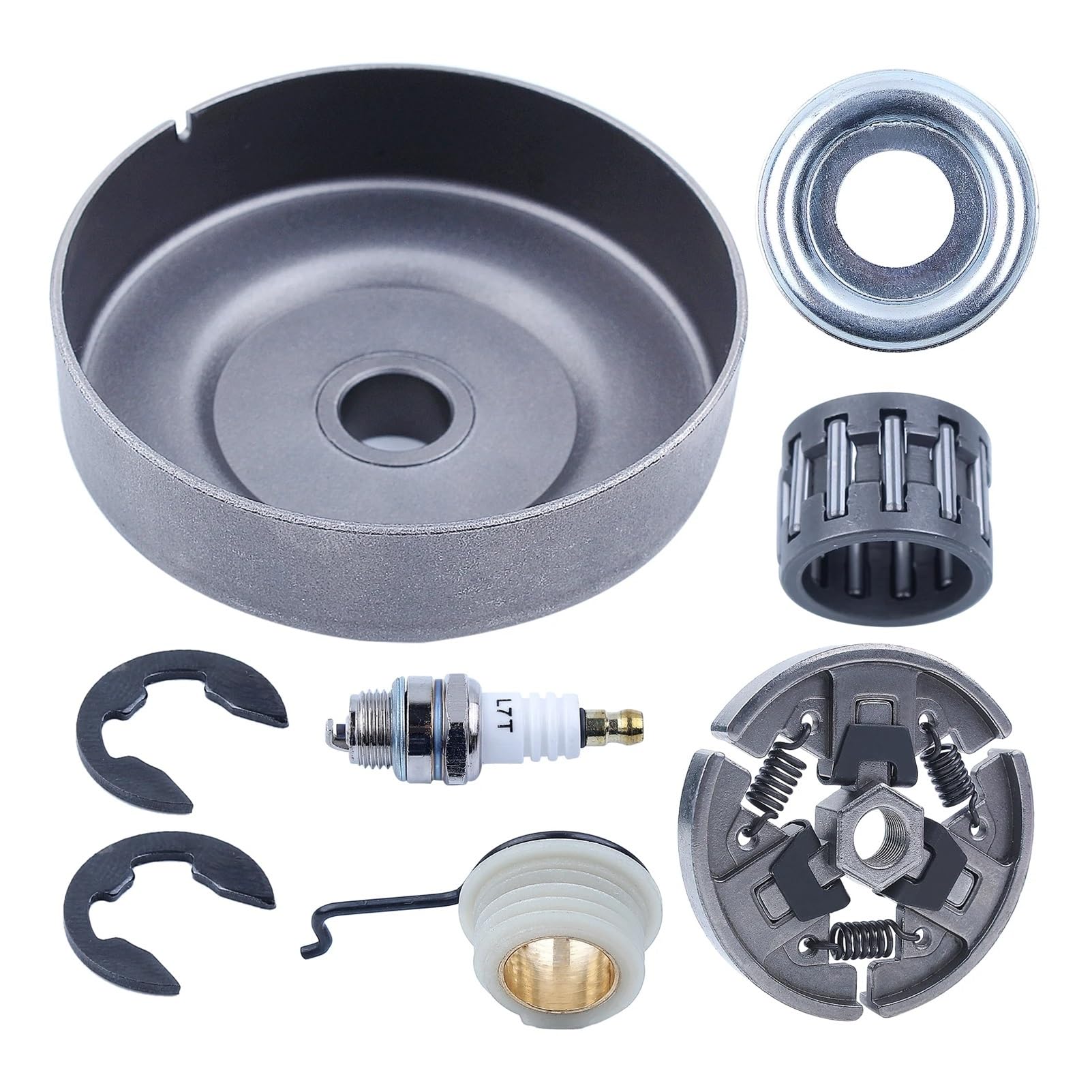 Motosierra 3/8 "7T piñón Embrague rodamiento de Agujas for MS390 MS290 MS310 029 039 Engranaje de Gusano 1125 640 2000