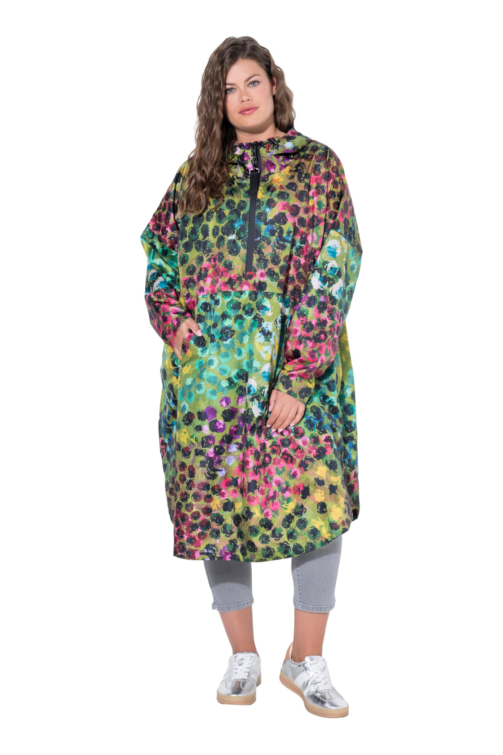 Laurasøn Funktions-Regencape Unisex Print Kapuze