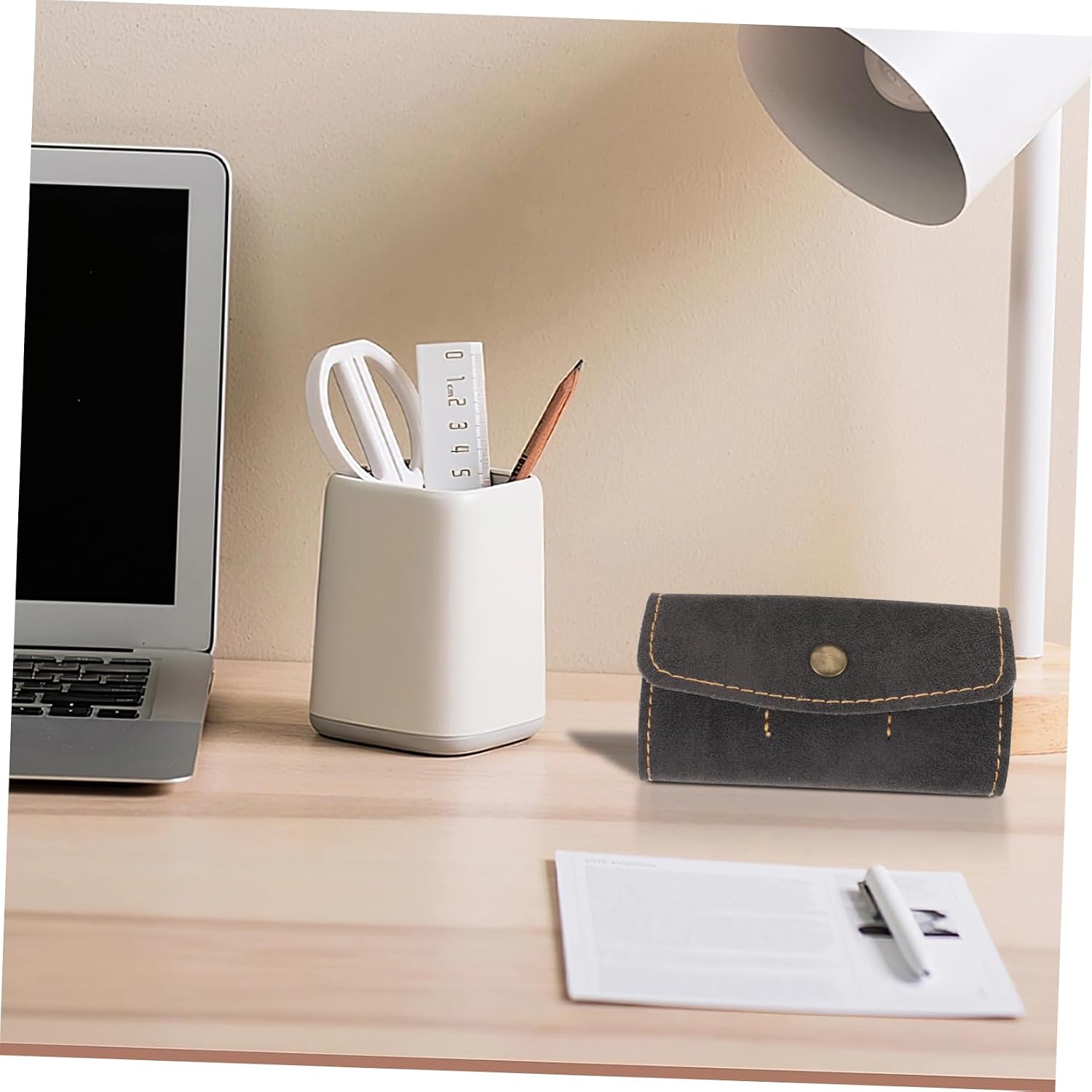 2pcs Memory Card Storage Case Holder, PU Leather Organizer for Cameras
