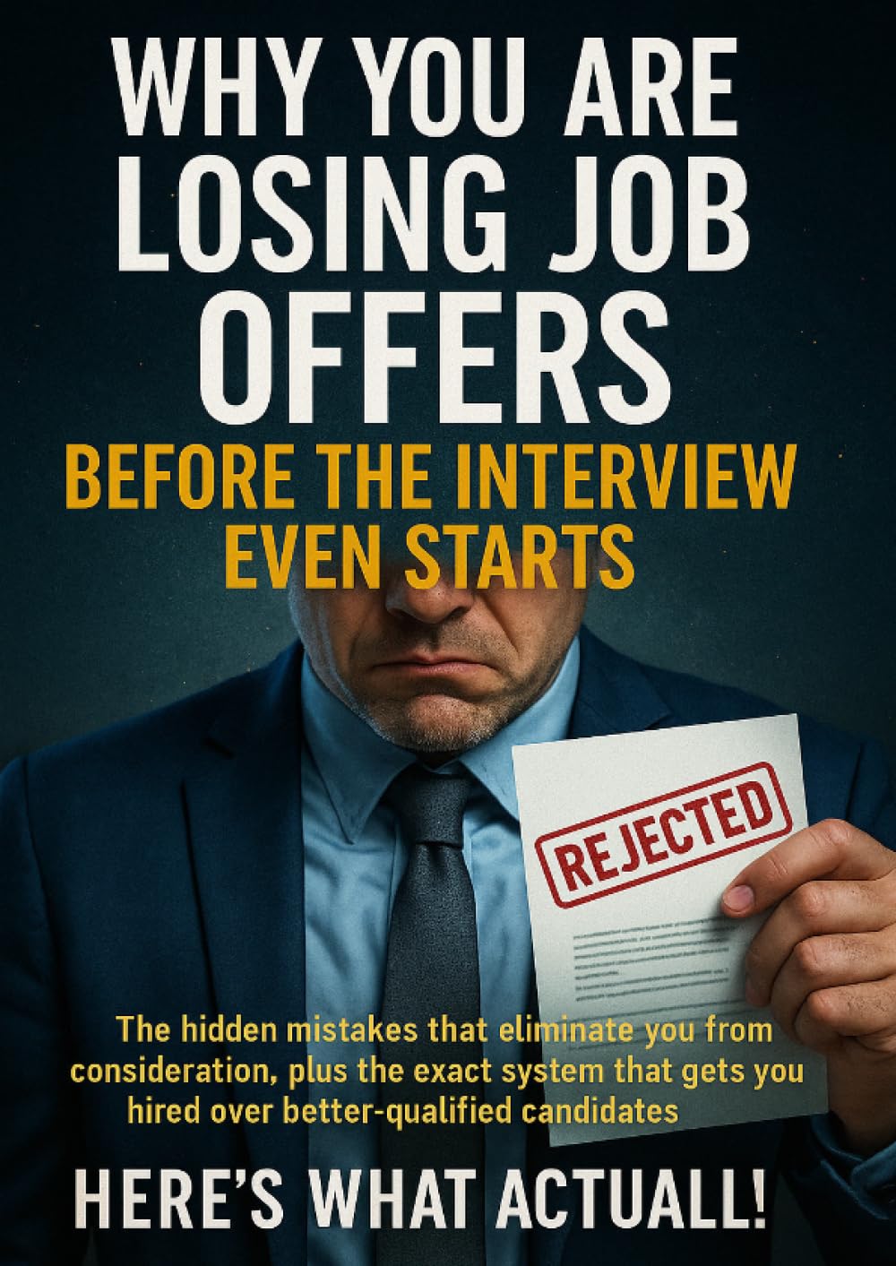 Why You Are Losing Job Offers Before the Interview Even Starts: The hidden mistakes that eliminate you from consideration, plus the exact system that gets you hired over better-qualified candidates.
