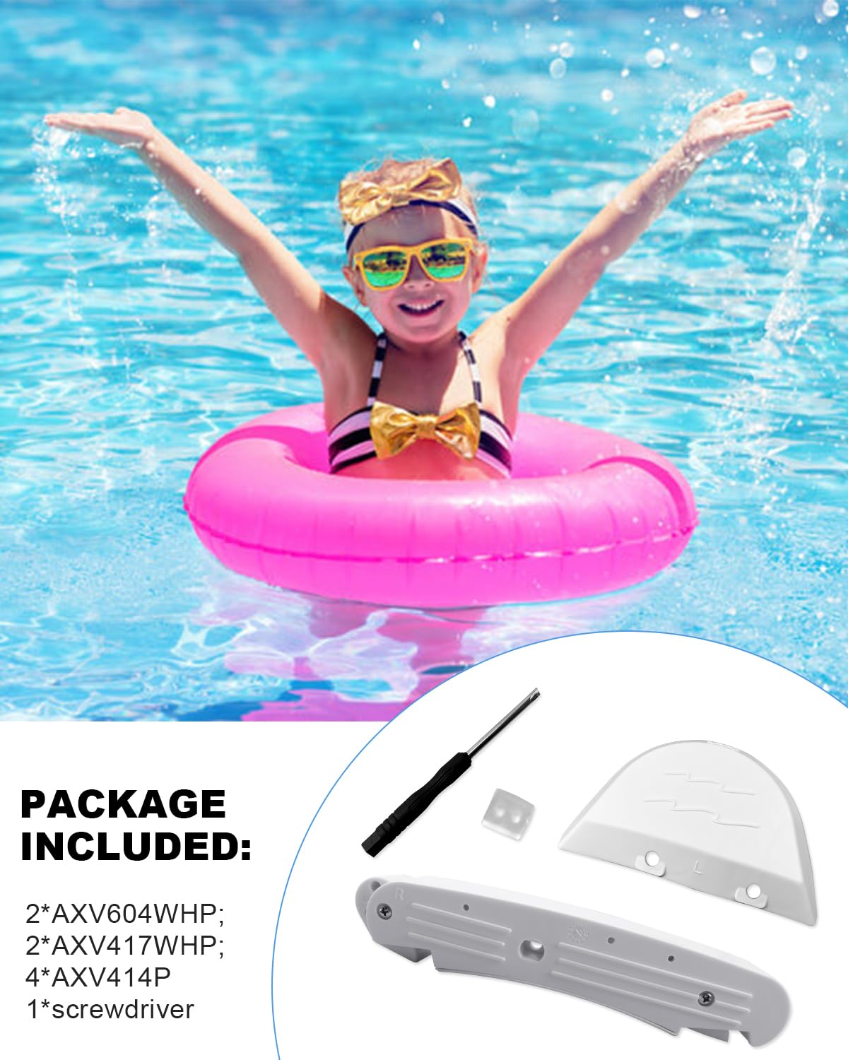 Qagea Pool-Staubsauger Wartungsset – Ersatzteile Für Hayward, Navigator, Pool Vac Ultra & Plus