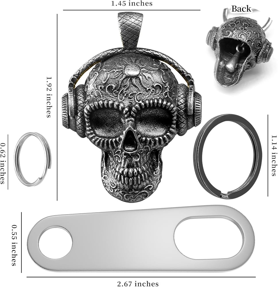 Amazon.com: Motorcycle Guardian Luck Bell Rock Skull Biker Gremlin Amazon.com: Motorcycle Guardian Luck Bell Rock Skull Biker Gremlin