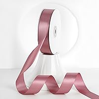 Vista 147 de MEEDEE - Cinta de satén blanca de 2 pulgadas, cinta blanca de lujo de doble cara de 25 yardas, cintas de seda para envoltorios de regalo