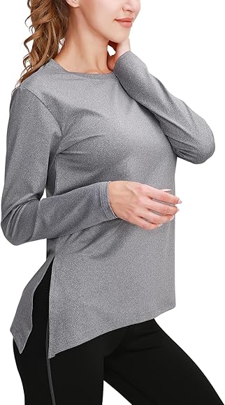 Amazon.co.jp: [Nesseo] ヨガウェア 長袖 ゆったり レディース