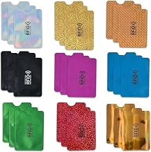 Zimoer 27 Tarjeta Credito Anti NFC/RFID Blocking Card,Protector De Tarjetas Credito Sin Contacto,Tarjeta De Credito Bloqueo RFID,Evite El Robo De Identidad para Tarjetas De Crédito/débito (B)