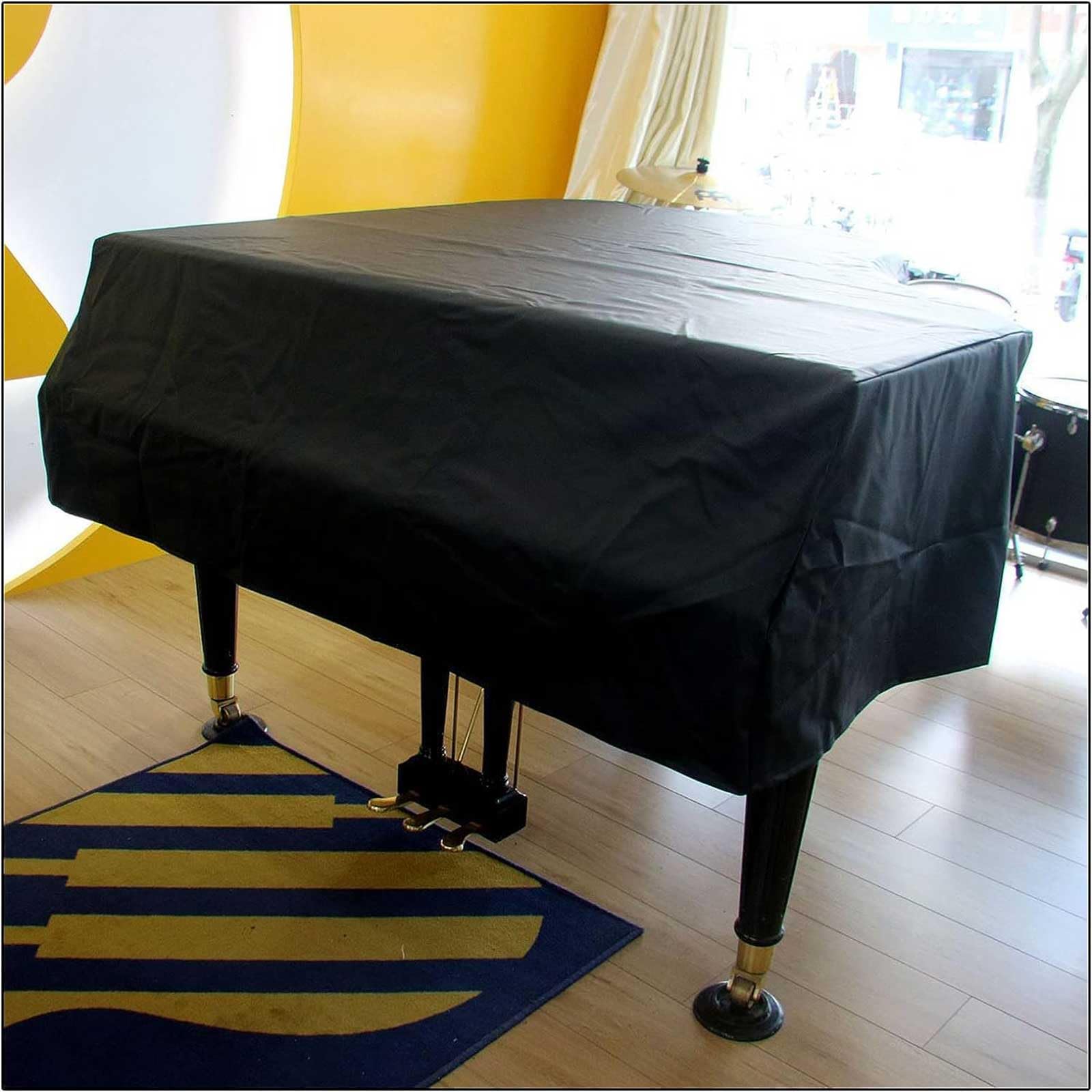 Klavierabdeckung, Flügelabdeckung – Staubdichte Baby-Klavierabdeckung, Vollständig Wasserdicht, Dreieckiges Schutzhüllentuch/200Cm/79In