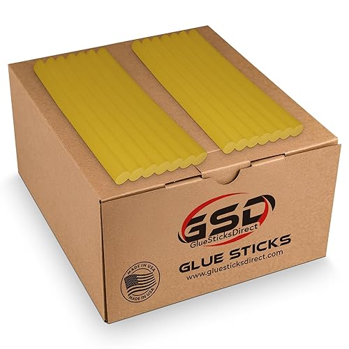 Miniatura 35 de Barras de pegamento termofusible de tamaño mini para pistola de pegamento, 4 pulgadas, color marfil, ideal para reparaciones de manualidades