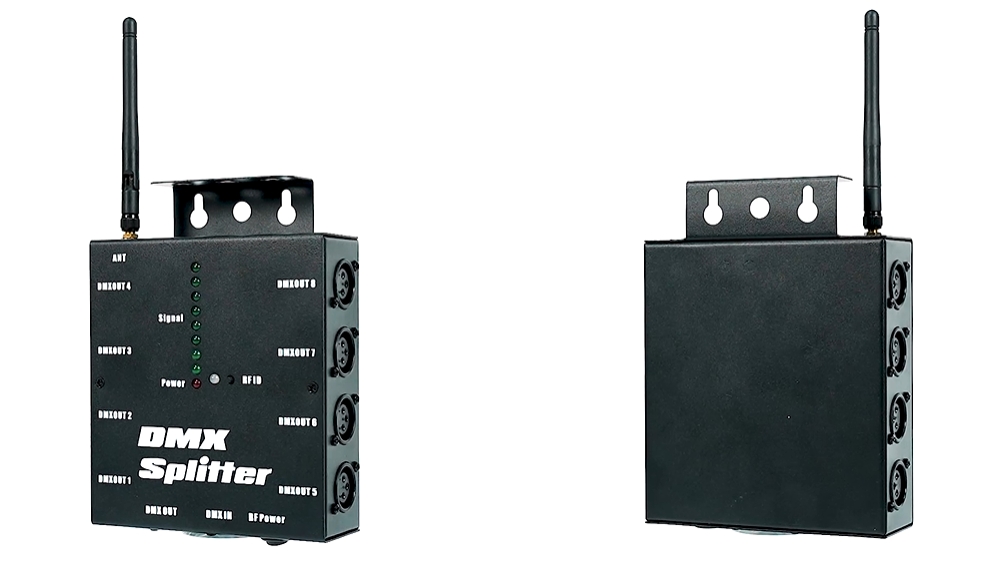 Amazon.com: XLR DMX Splitter，8-Channel Wireless DMX 512 Signal