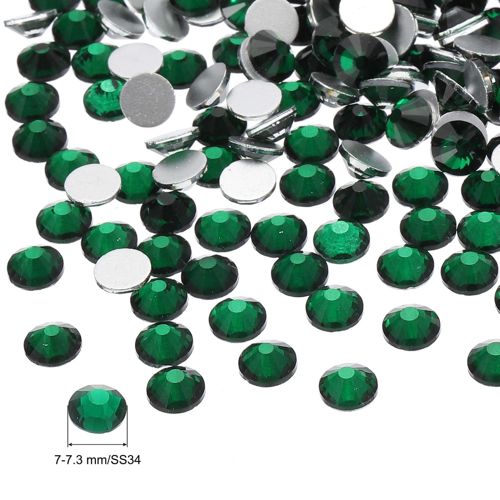 PATIKIL SS34/288Pcs Glass Diamante Rhinestone - Image 2