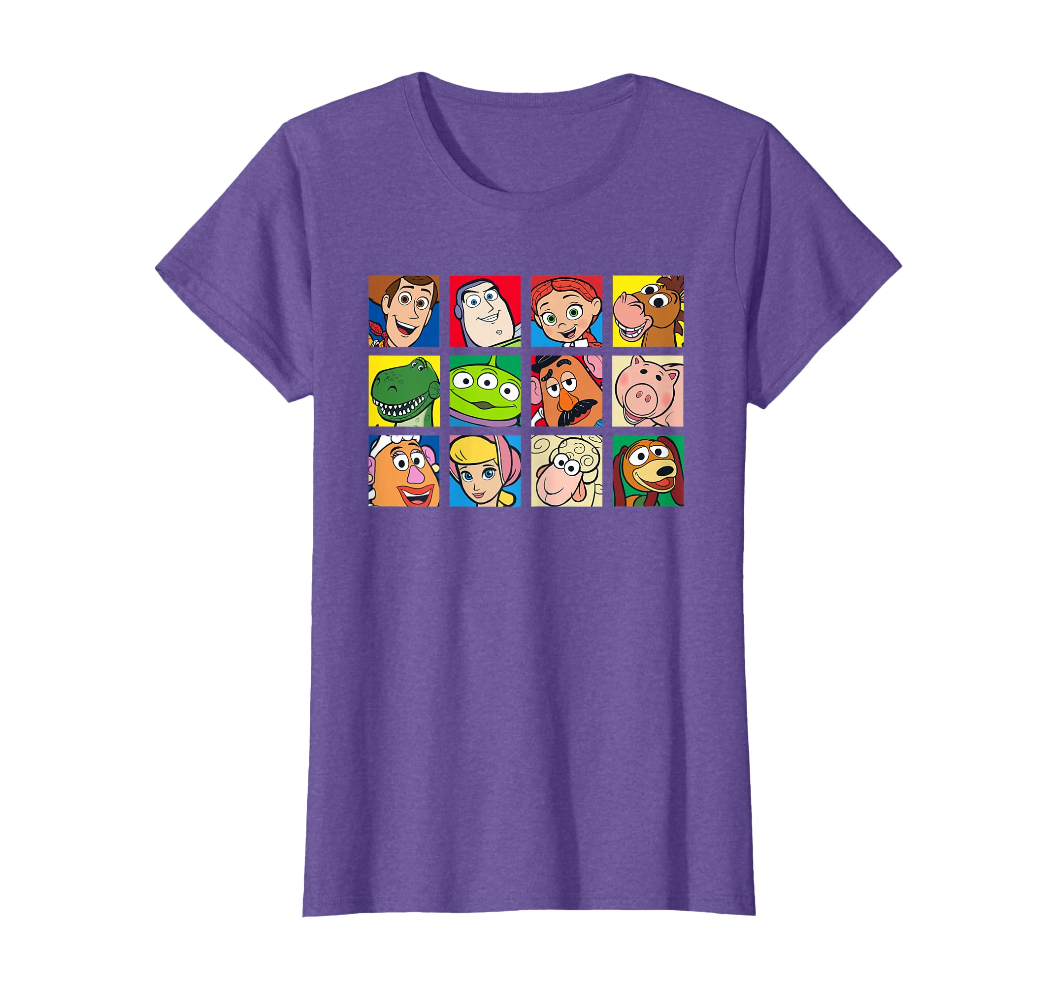 Toy Story Character Squares T-Shirt