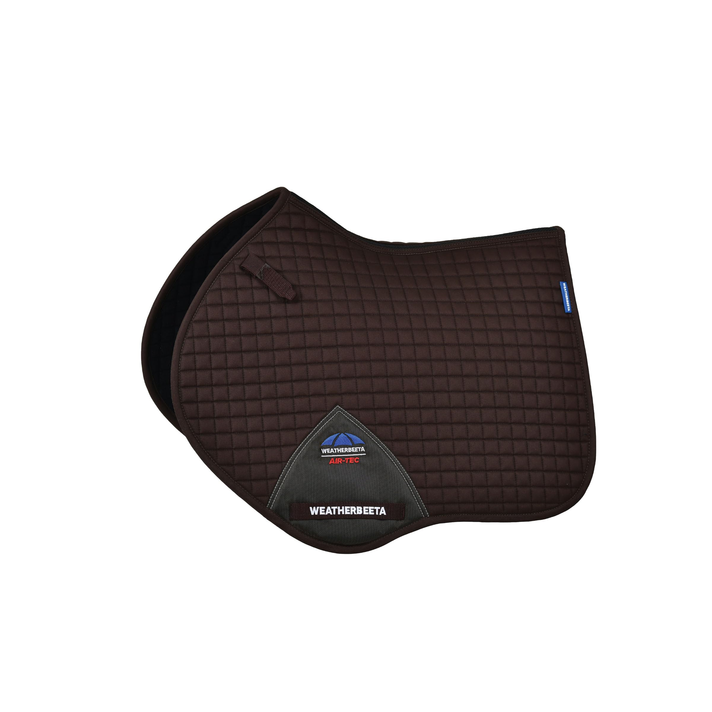 WeatherBeeta Prime Air-Tec Jump Shaped Saddle Pad, Chocolate, Small
