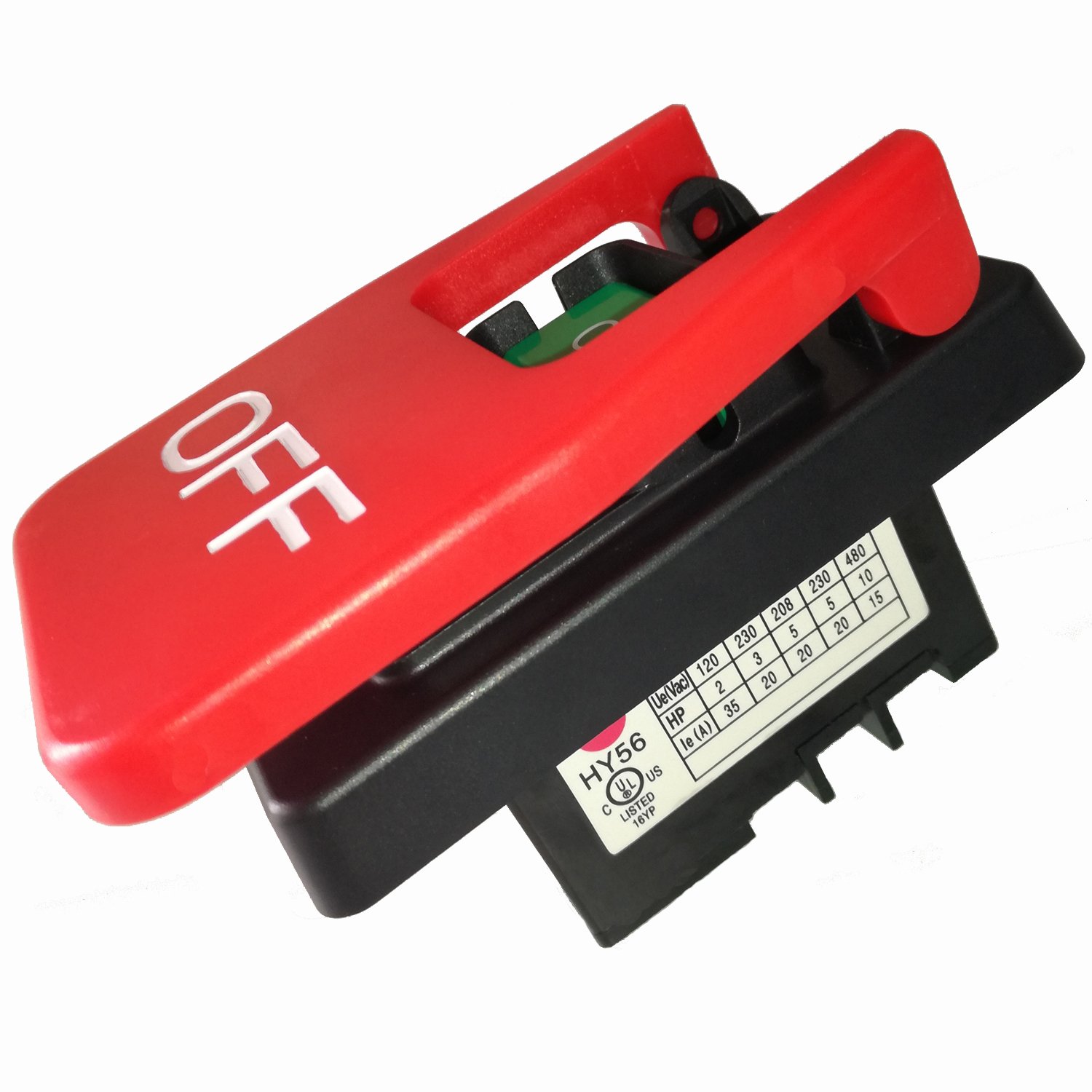 Kedu 220V single Phase 20Amp Table Saws Pushbutton Switch Paddle Switch for Bench Saw Wood Machine HY56