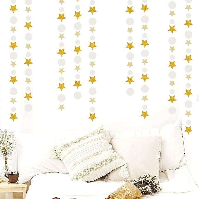 White Gold Wedding Garland | Boho Wedding Decor