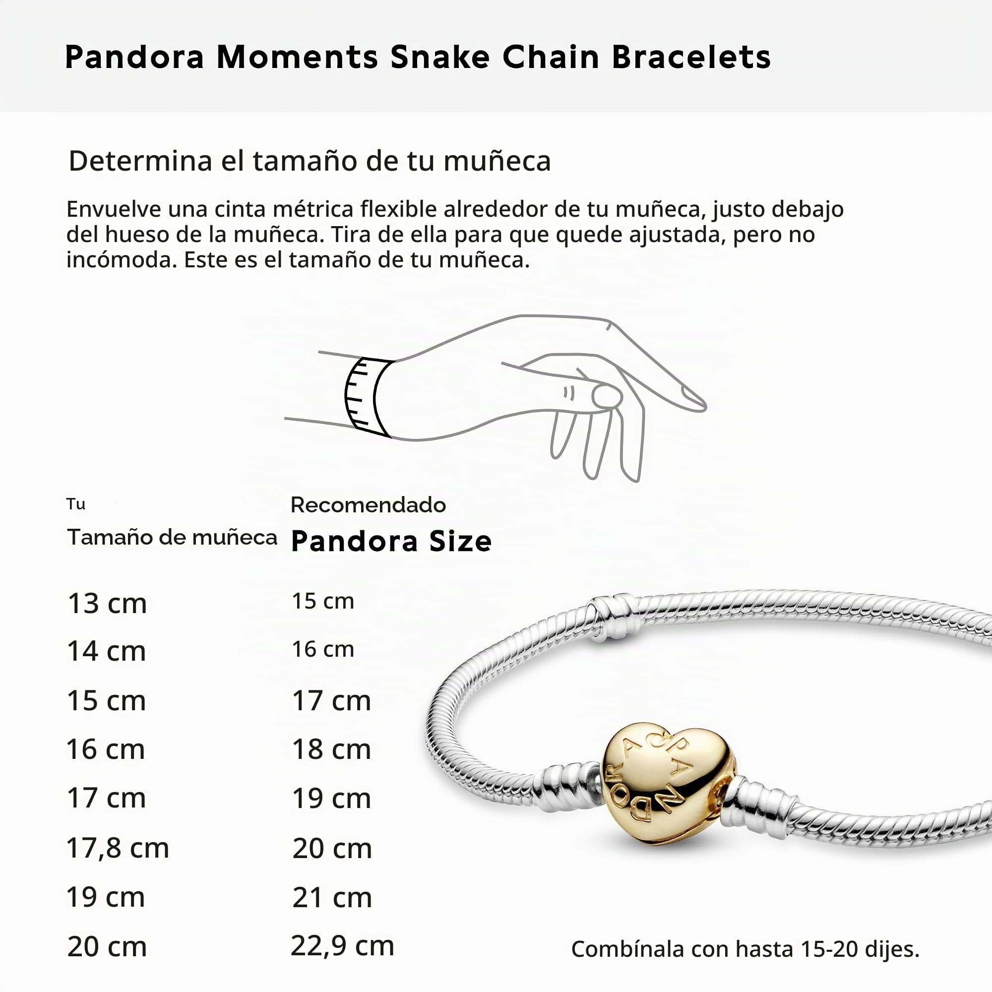 PANDORA Reflexiones, Pulsera, para Mujer