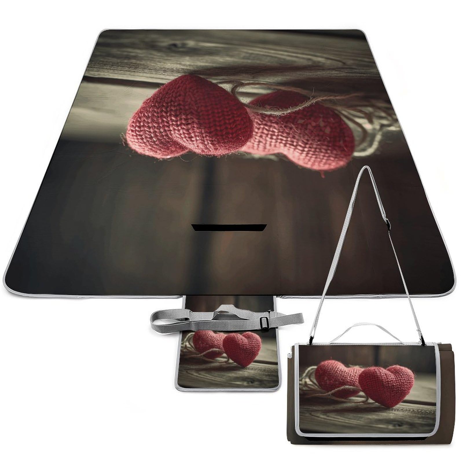 Couverture de pique-nique portable : fini l'humidité et le sable avec ce tapis de parc pliable