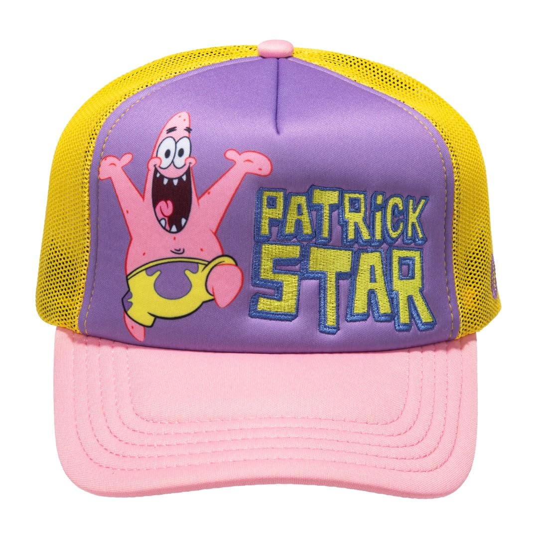 ODD SOX Odd Sox, Cartoon Baseball Cap, Men's Funny Adjustable Snap Back Trucker Hat, Patrick Star, One size